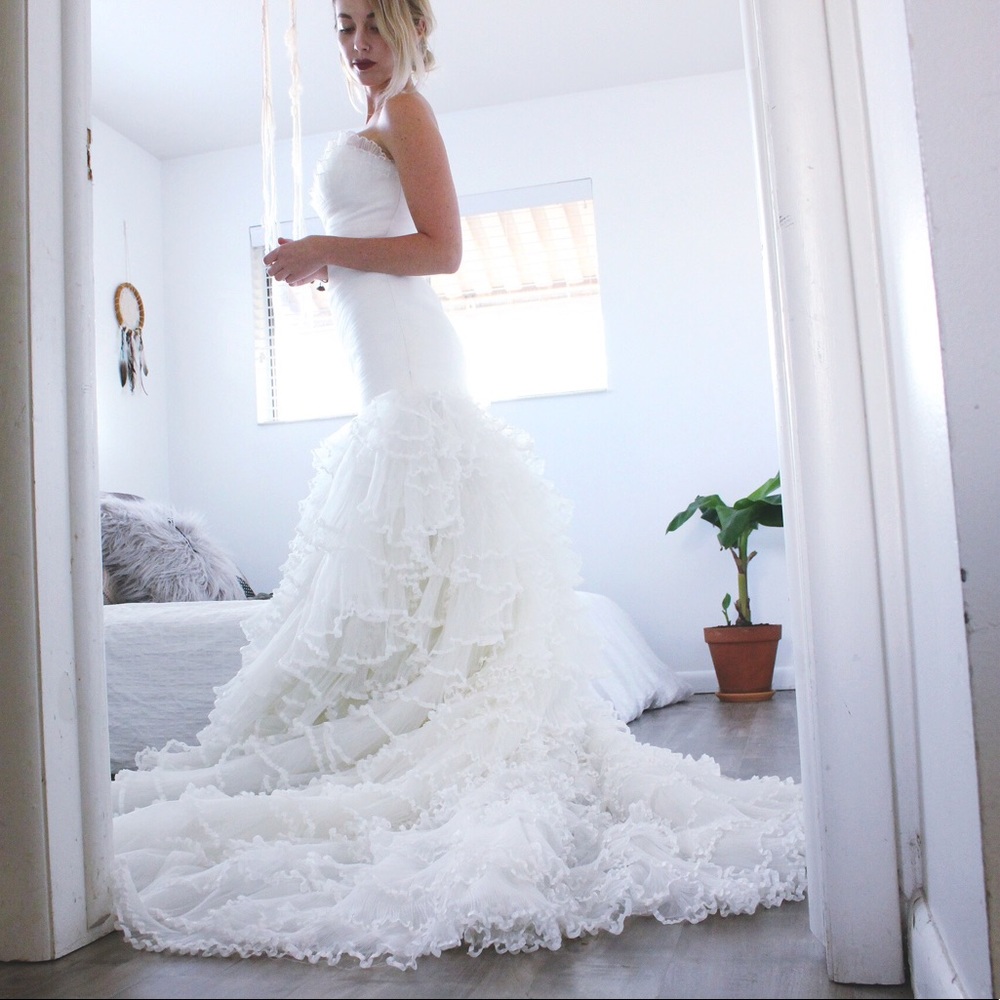 designer wedding gown